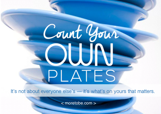 Count Your Own Plates