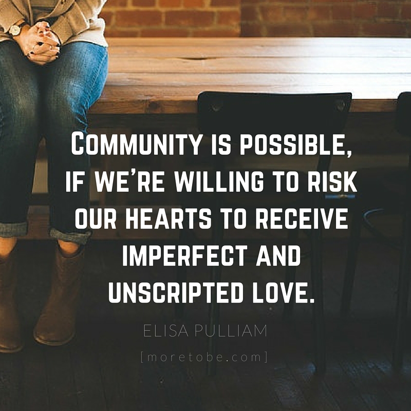 Community Is Possible