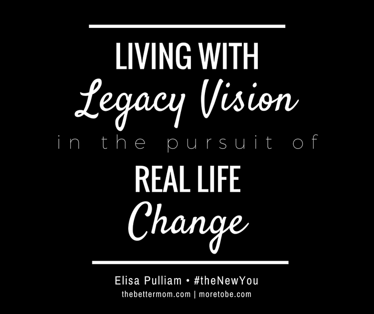 What would it look like to live with legacy vision?