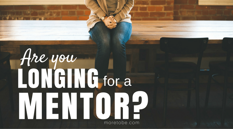 Are you longing for a mentor?