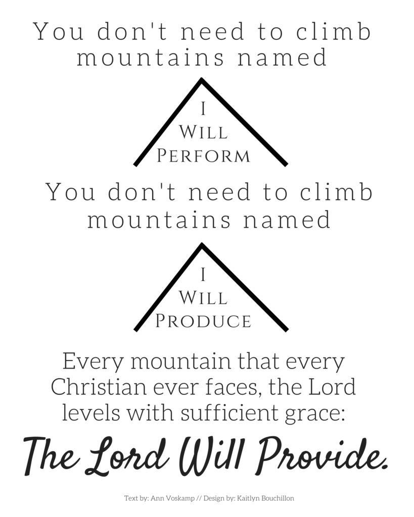 The Lord Will Provide (free print)