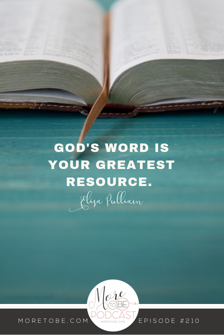 God's Word is Your Greatest Resource