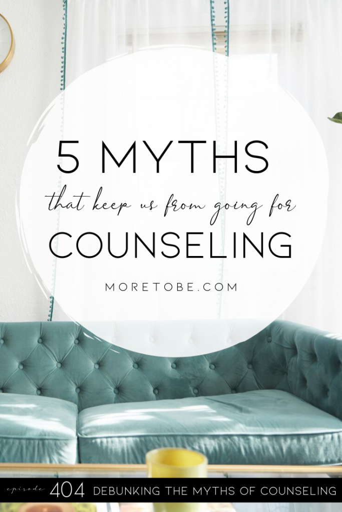 5 Myths That Keep Us from Going for Counseling