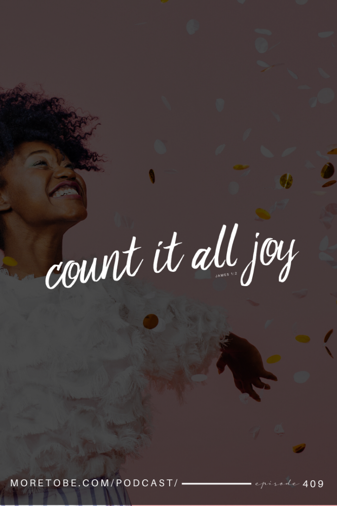 Count it all joy . . .