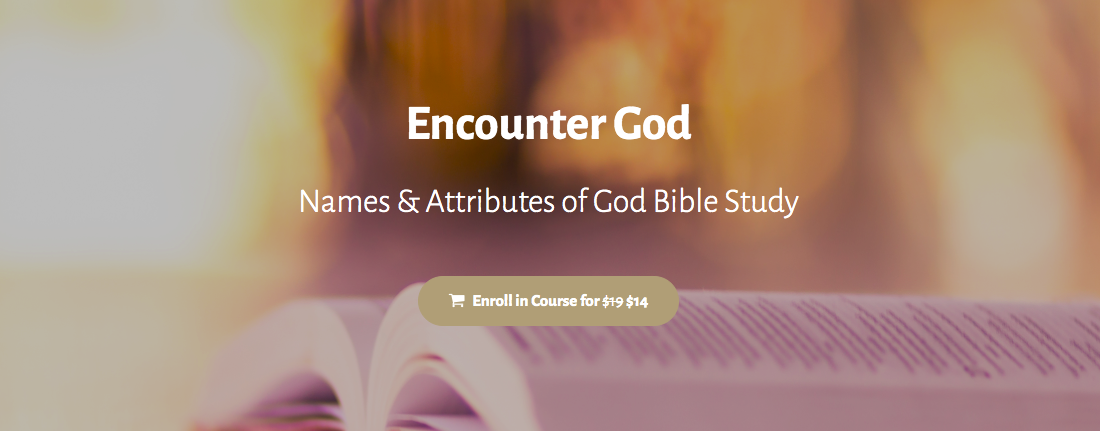 Encounter God Course