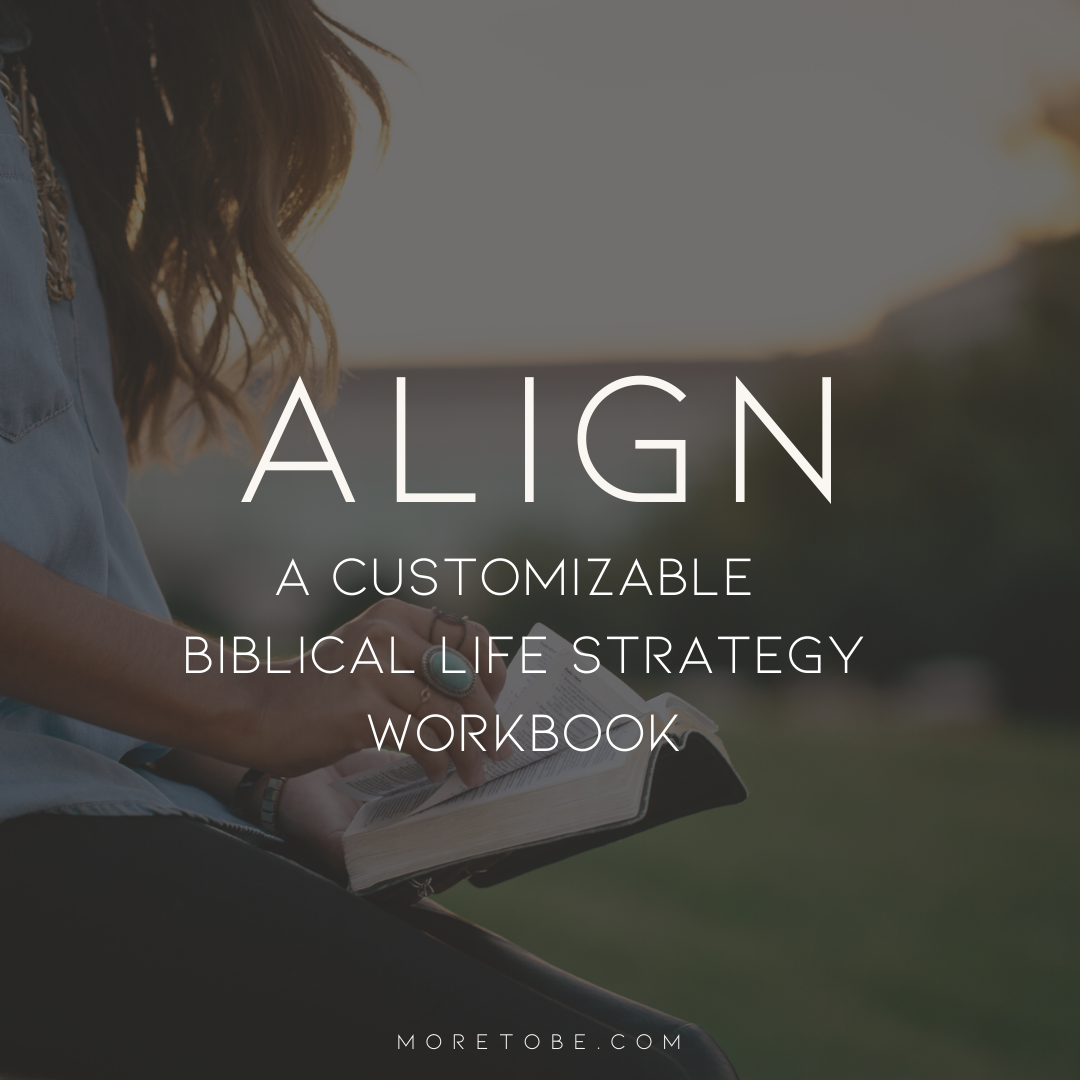 Align: A Customizable Biblical Life Strategy Workbook