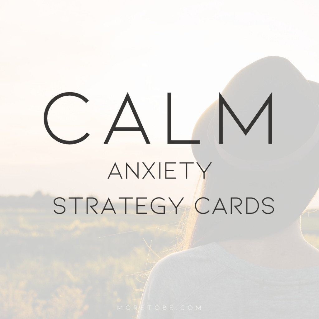 CALM Anxiety Scripture Cards