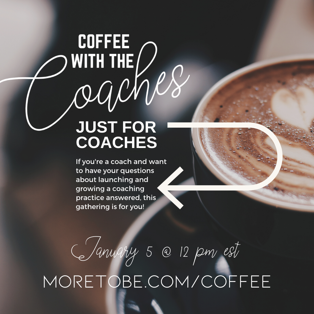 Coffee with Coaches - for Coaches Coffee with Coaches - for Coaches