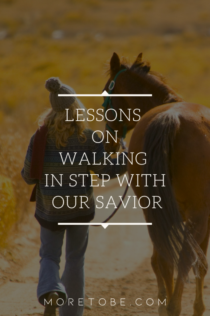 Lessons on Walking In Step with Our Savior